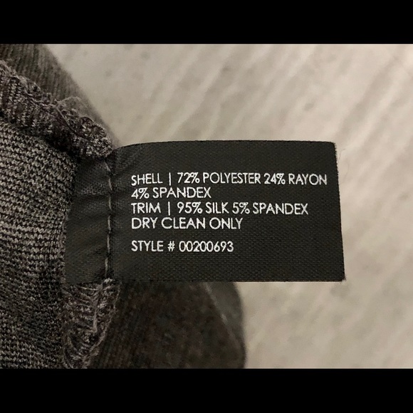 Club Monaco Knit Mini Dress, Charcoal, XS - Picture 8 of 8